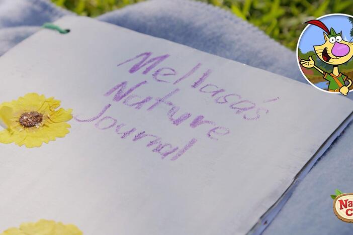 Create and fill your very own nature journal with your pal Nature Cat!