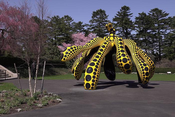 ‘Kusama: Cosmic Nature’ spans 70 years of the artist’s work