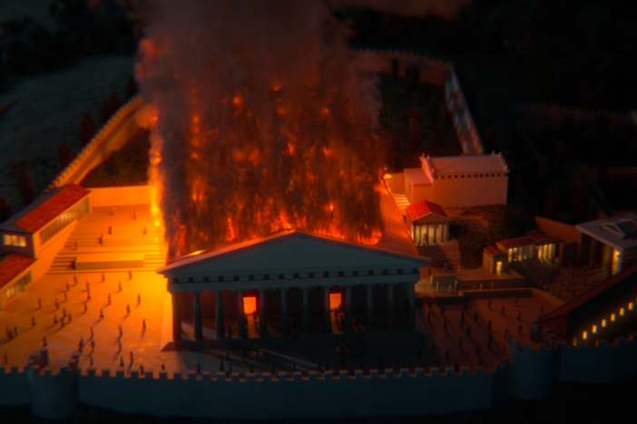 What if climate change and pandemics caused of the decline of the Roman Empire?