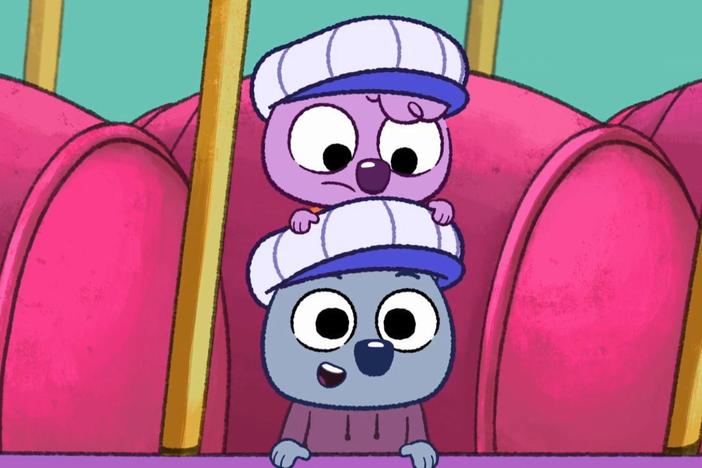 While on their Wombat Family Road trip Malik, Zadie, and Zeke play games to pass the time.