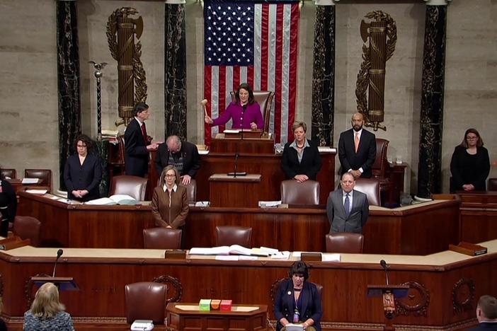 What the House said about impeaching Trump -- and how he reacted
