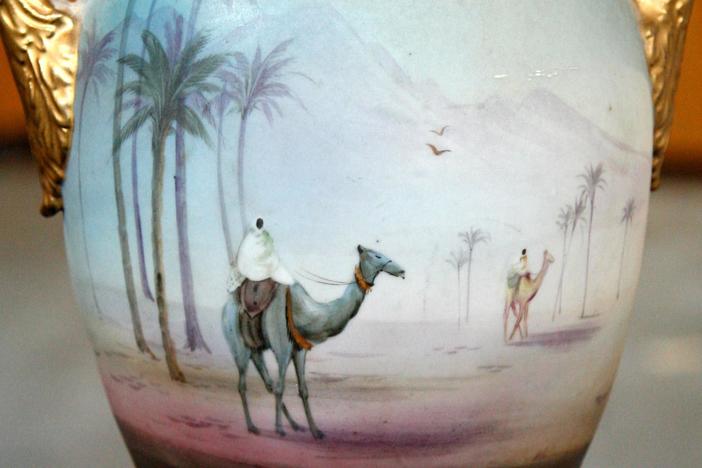 Appraisal: Nippon Hand-Painted Vase, ca. 1910, from Baltimore Hour 2.
