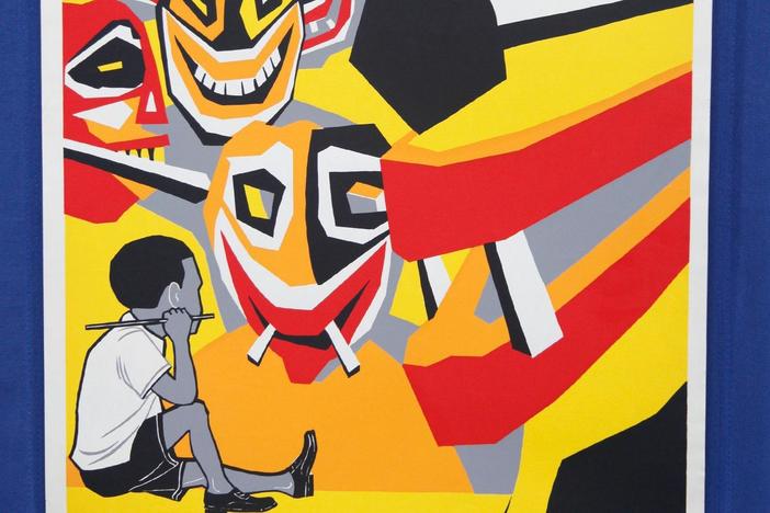 Appraisal: Puerto Rican Posters, ca. 1955, in Celebrating Latino Heritage.
