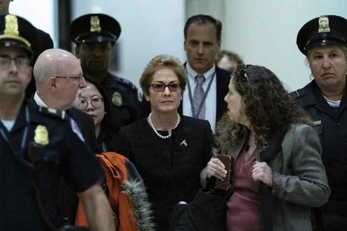 In impeachment deposition, Yovanovitch links Trump to her ouster