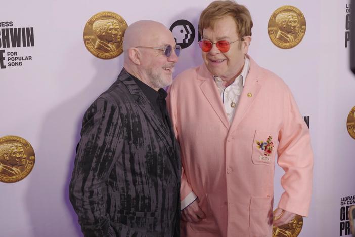 Artists sing praises to Elton and Bernie from the 2024 Gershwin Prize red carpet.