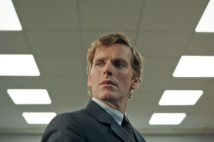 See a scene from the Season 4 premiere of Endeavour.