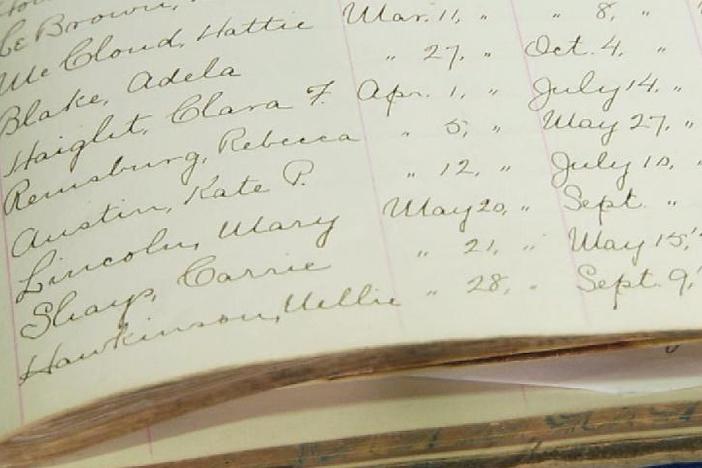 Appraisal: Mary Lincoln Asylum Sign-in Sheet, from ROADSHOW's Special: Finders Keepers.