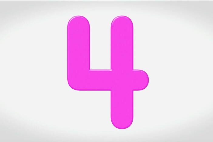 The number of the day is 4!