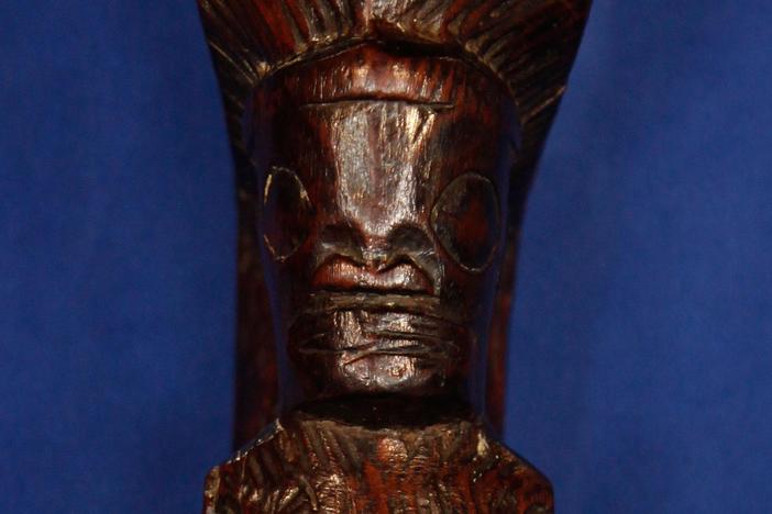 Appraisal: Early 19th-Century Marquesas Island Stilt Step