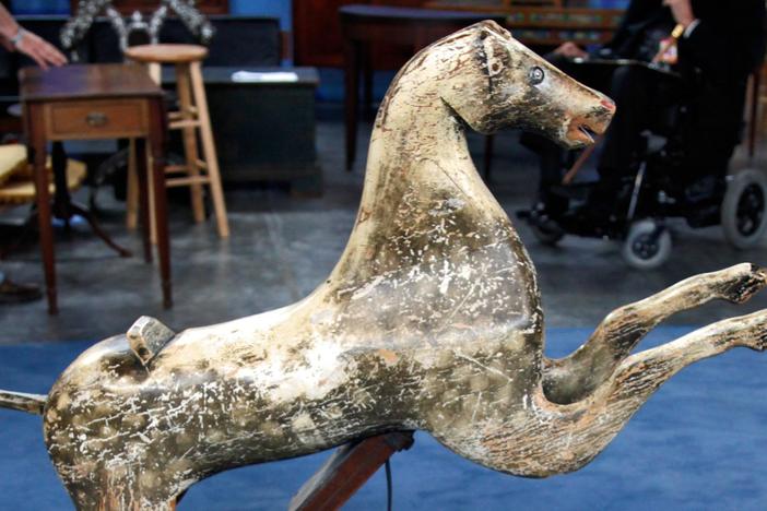 Appraisal: Crandall Hobby Horse, ca. 1880, from ROADSHOW's Special: Greatest Gifts.