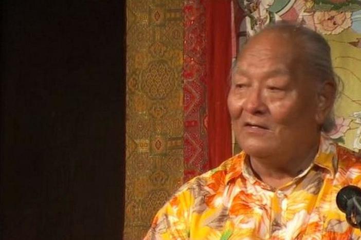 Chögyal Namkhai Norbu gives a teaching on how the nature of life is just like a dream.