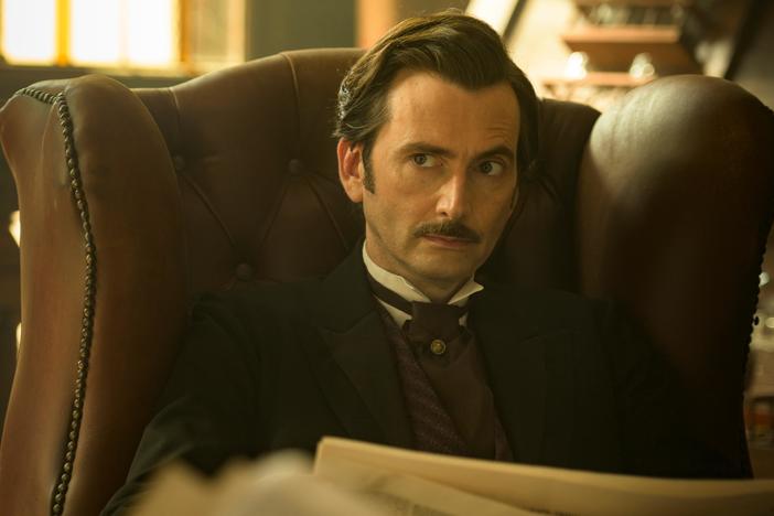 David Tennant stars as Phileas Fogg, who wagers he can travel the globe in 80 days.
