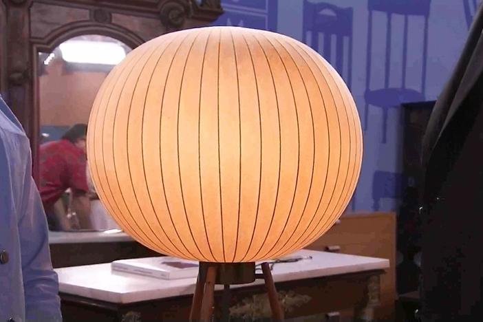Appraisal: George Nelson Prototype Floor Lamp, ca. 1950