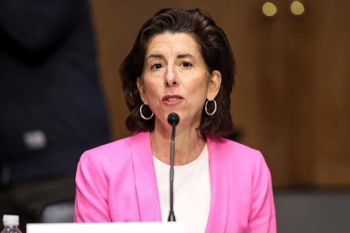 US Commerce Secretary on unemployment checks, women in the work force and inflation