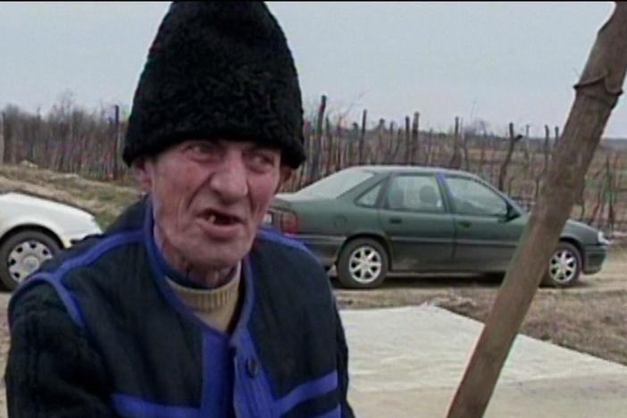 In 2004, a group of villagers has performed a vampire-slaying ritual in Romania.