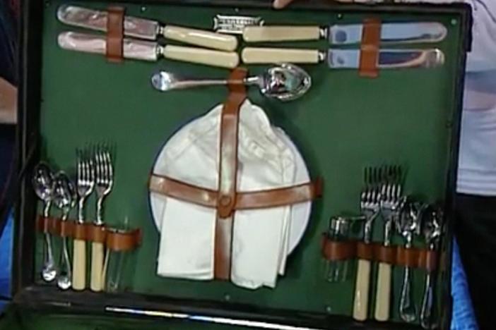 Appraisal: Landers, Fray & Clark Picnic Basket