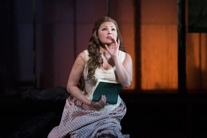 GP at the Met presents Tchaikovsky’s Eugene Onegin. Anna Netrebko and Peter Mattei star.