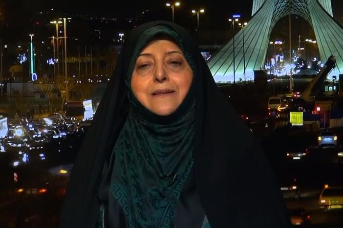 Iranian Vice President for Women and Family Affairs Massoumeh Ebtekar joins the program.