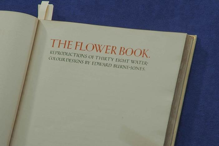 Appraisal: 1905 Edward Burne-Jones "The Flower Book"