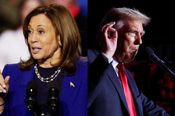 Harris and Trump focus on battleground states entering final weekend of campaign