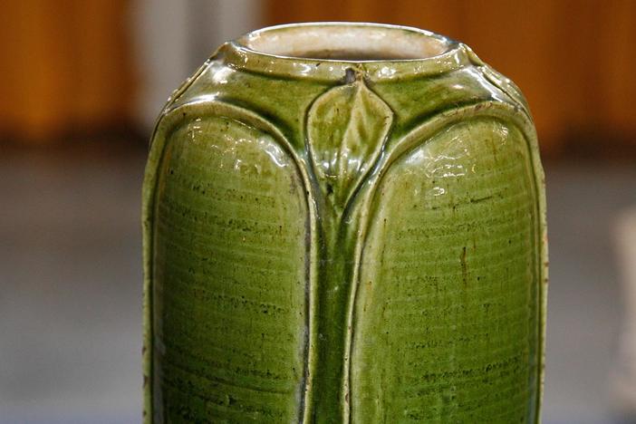 Appraisal: Grueby Pottery Vase, ca. 1897