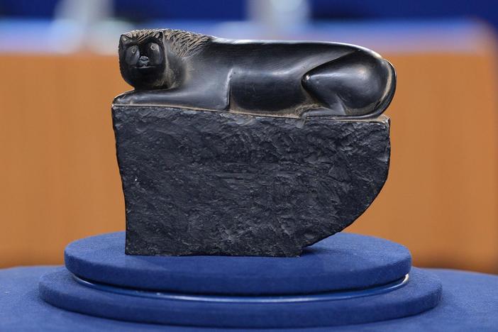 Appraisal: Folk Art Carved Coal Lion, from Birmingham, Hour 1.