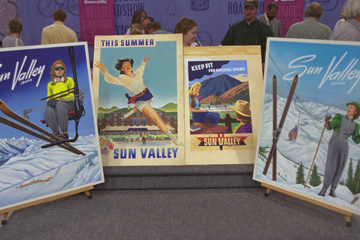 Appraisal: Wilmarth Sun Valley Maquettes, ca. 1940, from Vintage Charlotte.