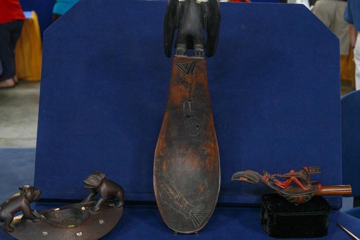 Appraisal: 19th C. Northwest Coast Native American Items