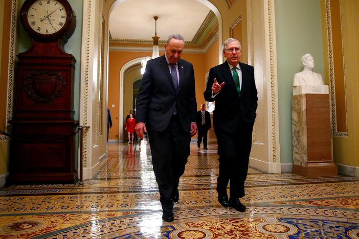 Senate leaders say they've made a breakthrough on the budget stalemate.