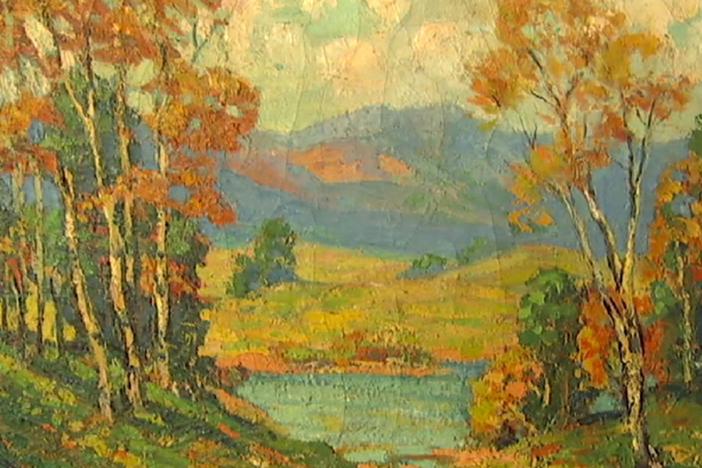 Appraisal: Frank J. Vavra Landscape, from Corpus Christi Hour 2.