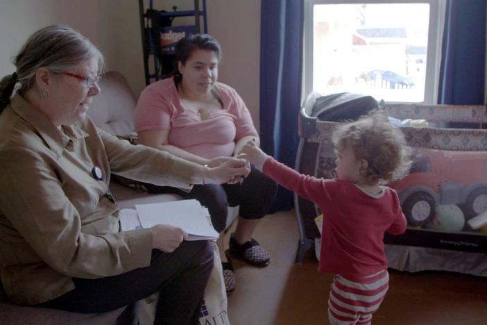 June Tourangeau discusses her work with lead-poisoned children.