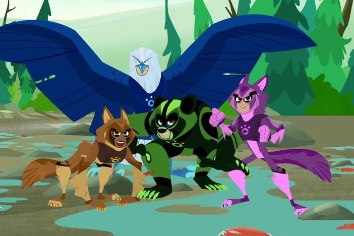 The Kratts track the incredible salmon run and connect with amazing creatures in Alaska!