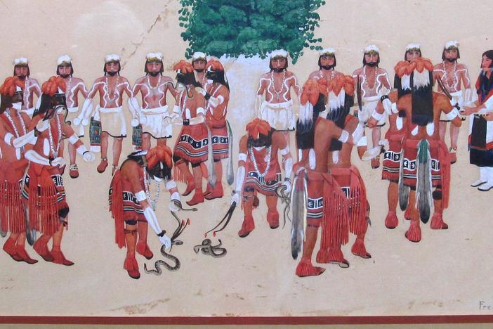 Appraisal: Fred Kabotie Painting, ca. 1940, from Tulsa Hour 1