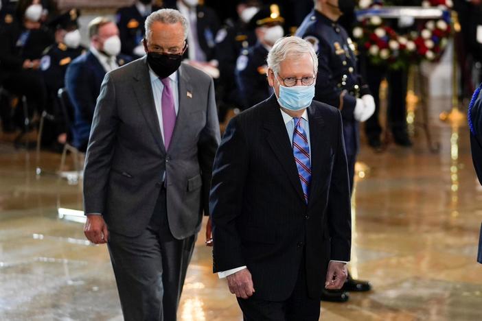 Some in GOP unhappy with McConnell over short-term debt deal with Dems