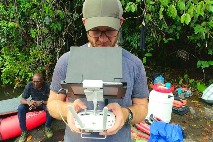Sound recordist and a drone pilot Parker Brown discusses filming Expedition.
