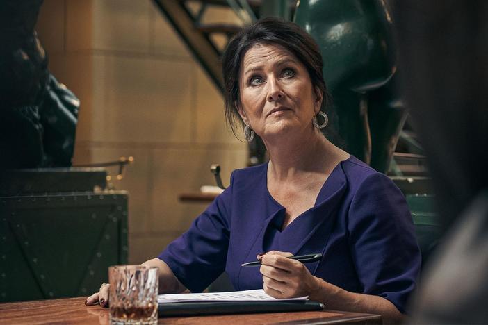 Goran has questions for Dubravka Mimica about his father's disappearance.