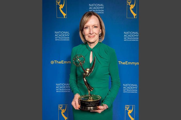 Judy Woodruff honored with Emmy Lifetime Achievement Award