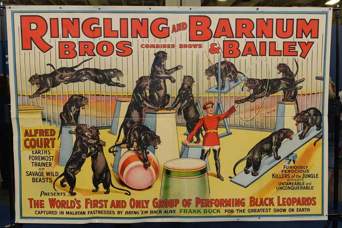 Appraisal: Ringling & Barnum Circus Poster, ca. 1940, from Salt Lake City Hour 3.