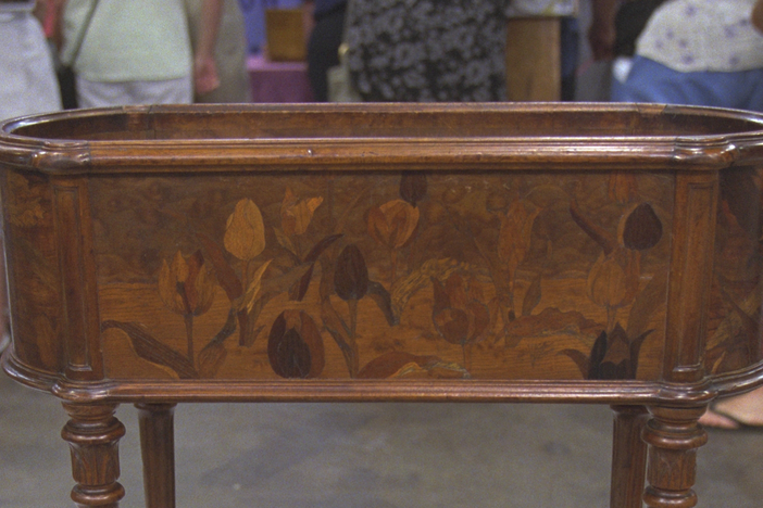 Appraisal: Emile Gallé Planter, ca. 1890, from Vintage Kansas City.