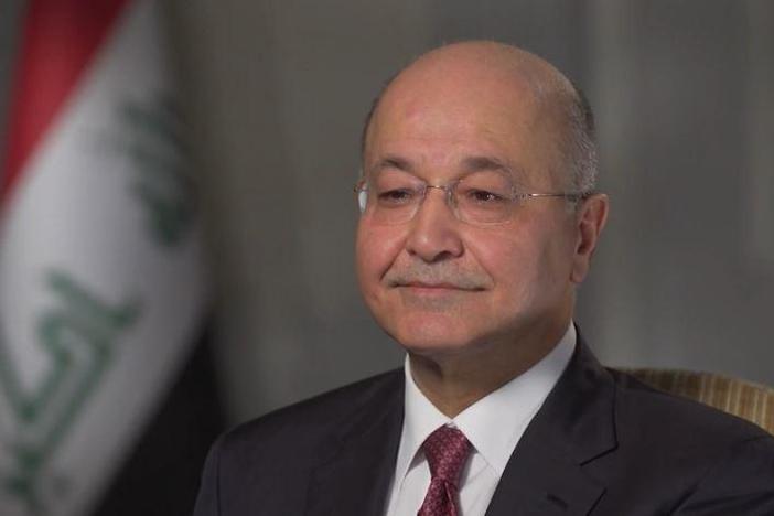Iraqi President Barham Salih joins the program to discuss U.S.-Iran Tensions.