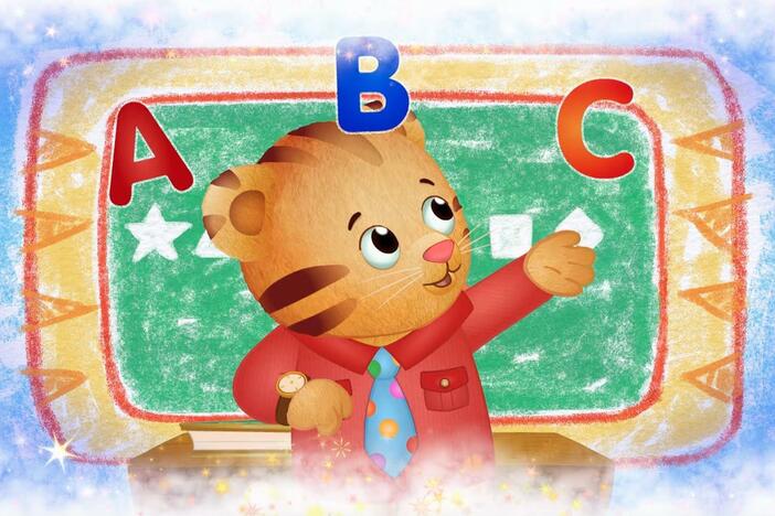In this imagination moment Daniel imagines how much fun it would be if he were a teacher. 