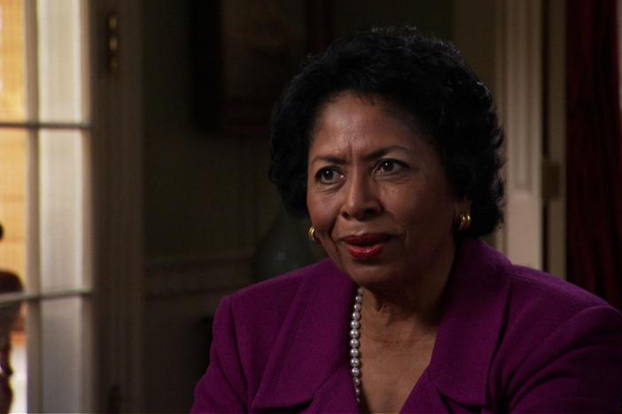 Brown University President Ruth Simmons grew up in a family of sharecroppers.