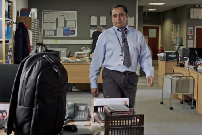 Sanjeev Bhaskar explains the social media hype about Sunny's iconic backpack.