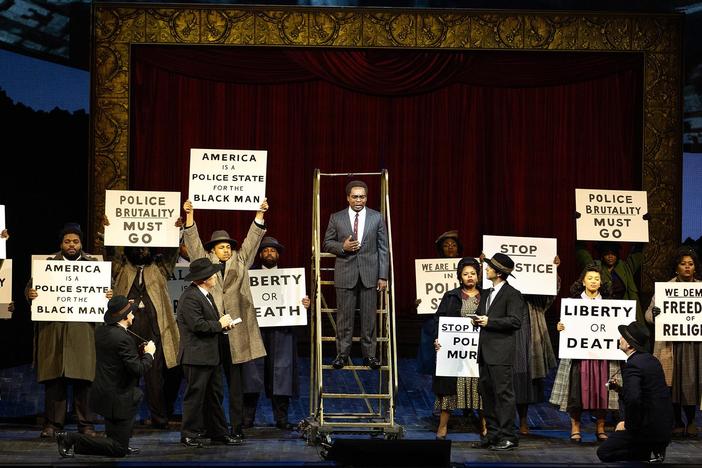 Will Liverman performs as Malcolm X in this act II aria.