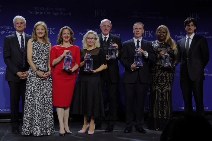Profile in Courage awards honor commitments to protecting democracy