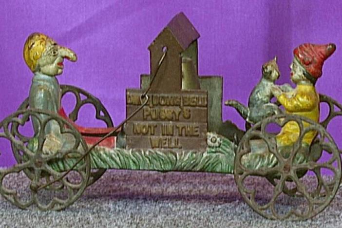 Appraisal: Gong Bell "Ding Dong" Bell Toy, from ROADSHOW's Special: Cats & Dogs.