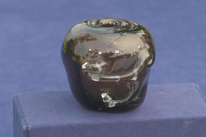 Appraisal: Dale Chihuly Blown Glass Vase, ca. 1965