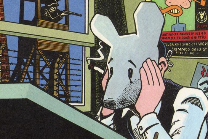 Explore the career of cartoonist Art Spiegelman and his award-winning graphic novel Maus.