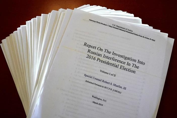 What the Mueller report says about Trump's firing James Comey