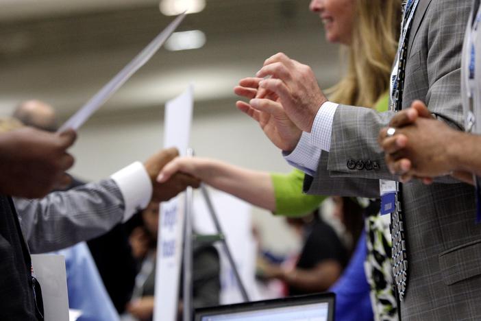 The unemployment rate in November hit a nine-year low, dropping to 4.6 percent.